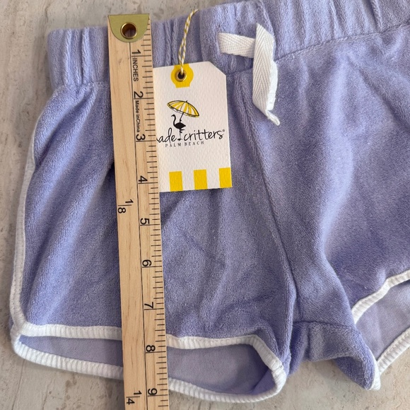 Shade Critters Palm Beach Youth Purple Terry Short Small(6) NWT - Picture 5 of 9